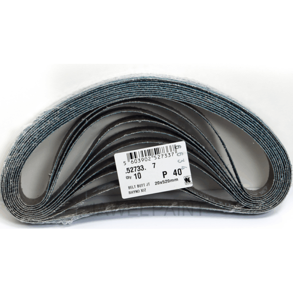Indasa Sanding Belts P40 Grit 20 x 520mm