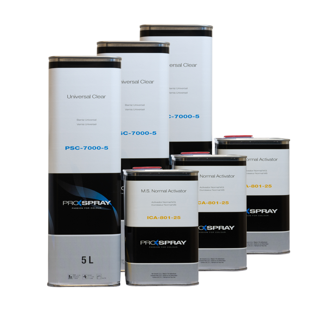 ProSpray HS 7000 2K Clear Lacquer 7.5 Litre Kit x 3 Trade Car Paints