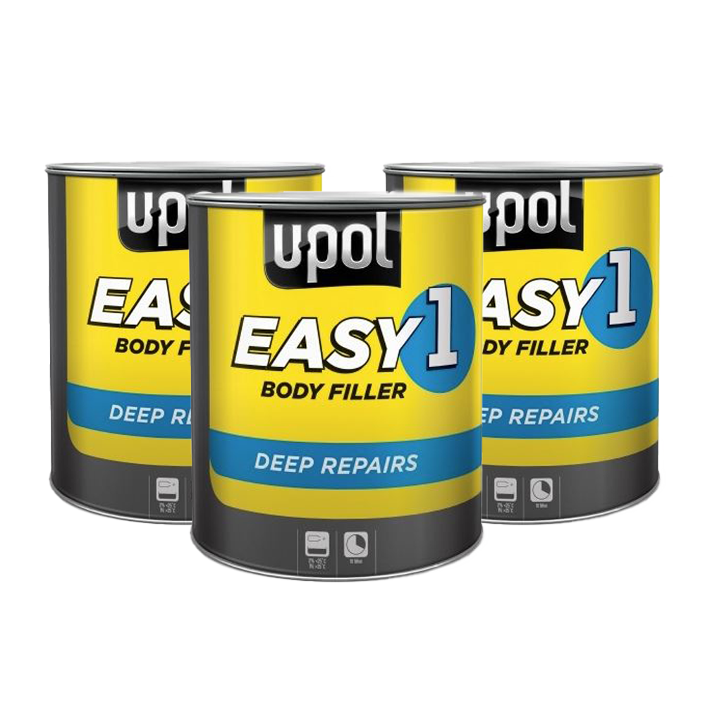UPOL Easy One Sand Body Filler 3 x 3Litre Trade Car Paints Bulk Prices