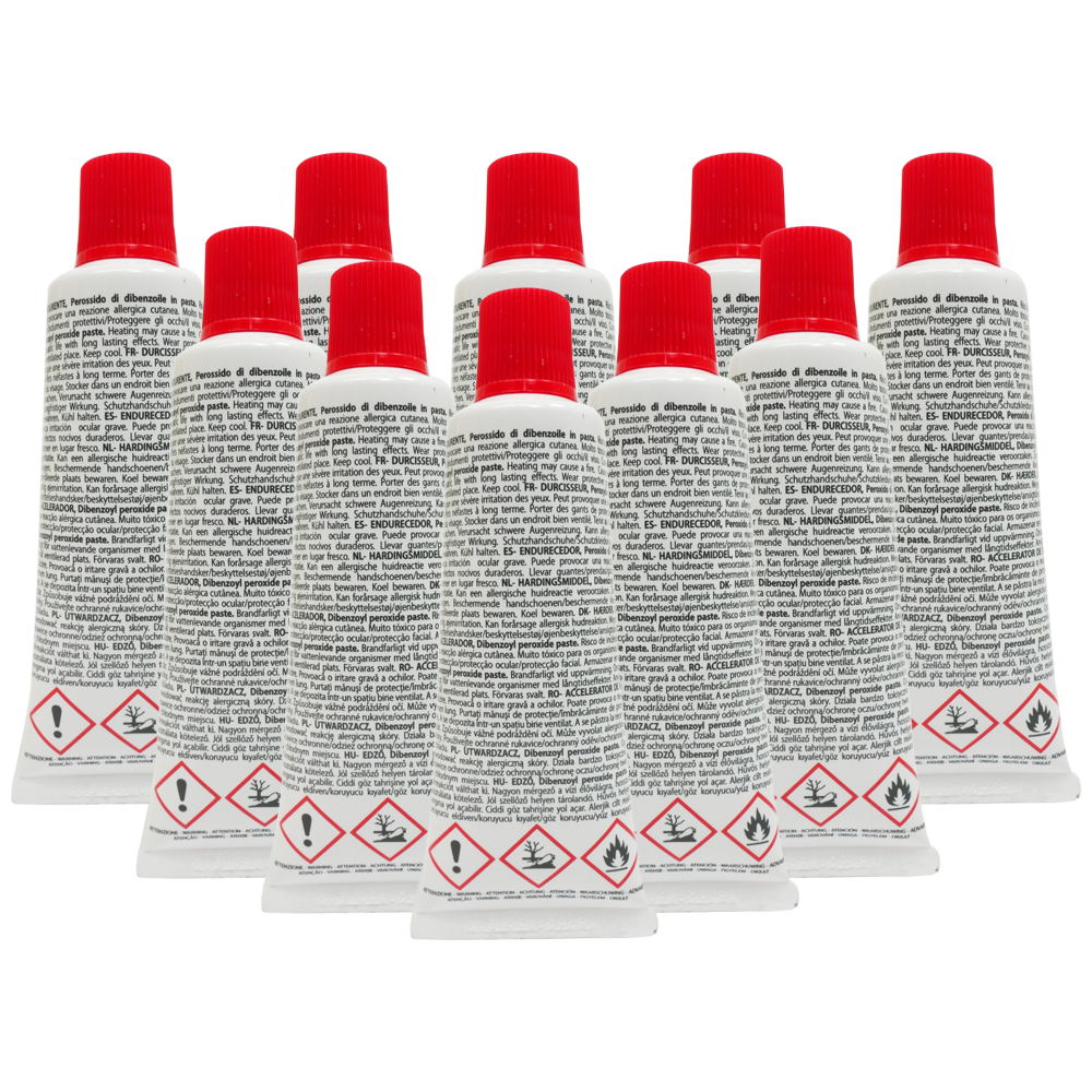 Extra Body Filler Hardener Tube 40g x 10 Trade Car Paints Bulk Prices