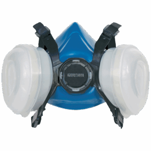 Gerson Half Face Mask Twin Carbon 9000E