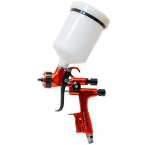LVLP Gravity Spray Gun 1.3mm Orange T60