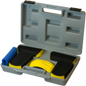 Sanding Block Kit 6pc In Case - 6" Disc's
