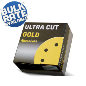 Velcro Sanding Discs Ultra Cut Gold 6" PK50