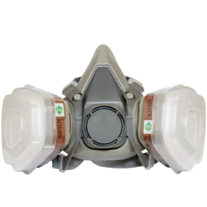 Painters Face Mask, A1P2R Filters, Reusable Twin Carbon Half Mask